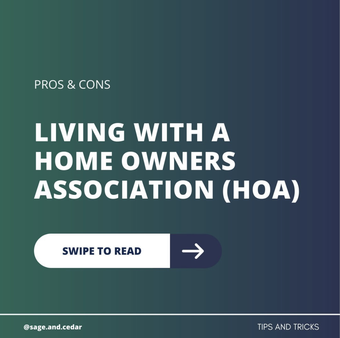 Living In An HOA: Pros And Cons - Sage And Cedar