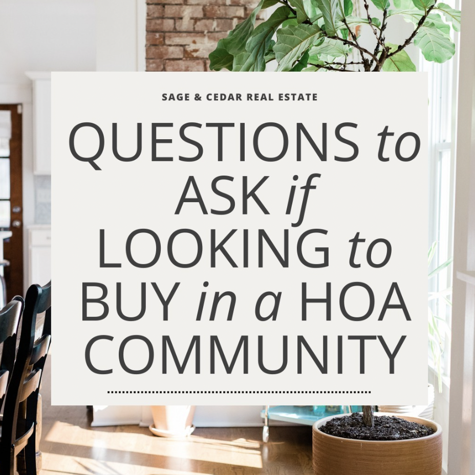 Hoa Questions Questions to ask if you're looking to buy in an hoa community - Sage ...